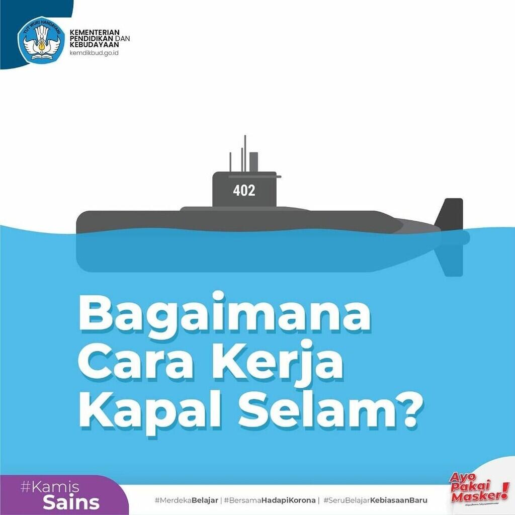 Prinsip / Cara Kerja Kapal Selam