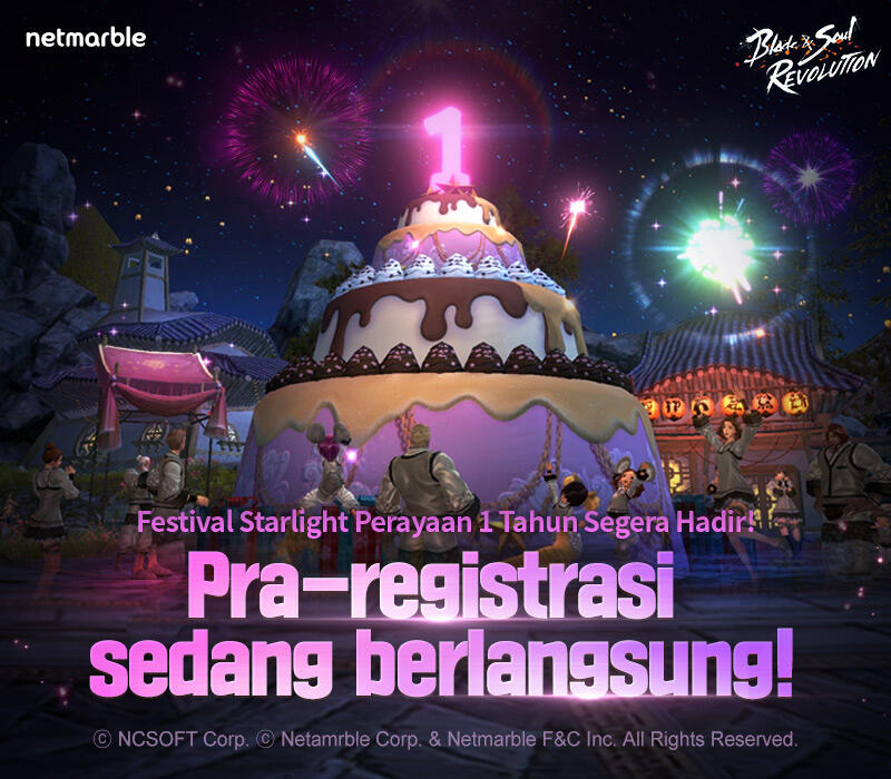 Situs Web Pra-registrasi Spesial Blade&Soul Revolution