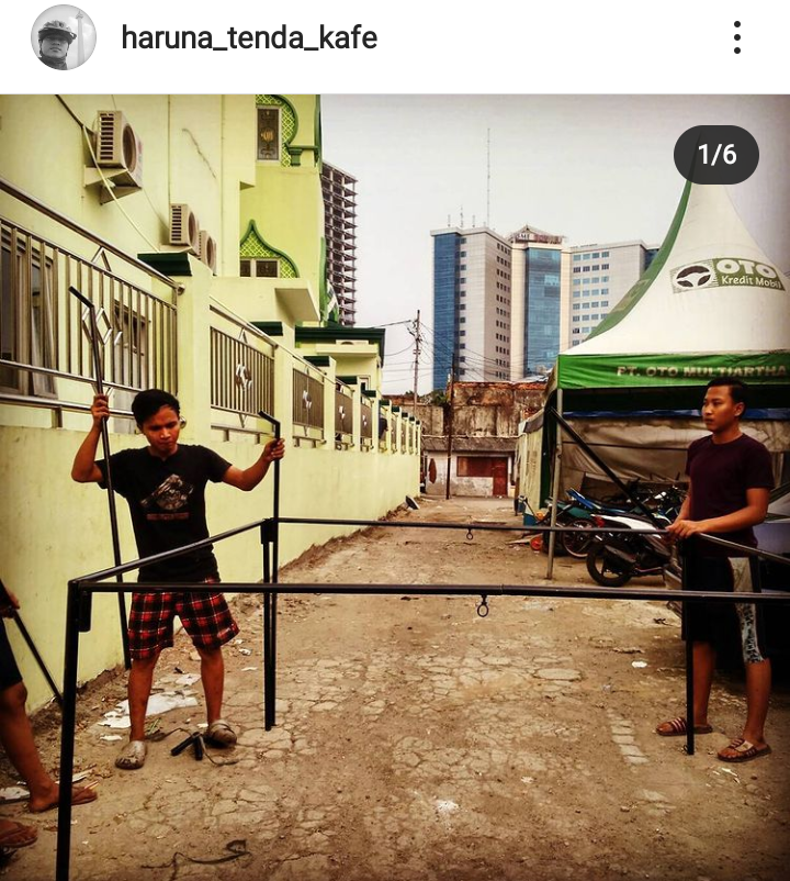 Butuh Tenda Kafe dan Sejenisnya? ke Kurnia Jaya Tenda Saja Dijamin Kualitas Ok Punya!