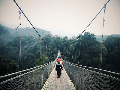 Jembatan Gantung Situ Gunung, Destinasi Jembatan Gantung Terpanjang di Asia Tenggara