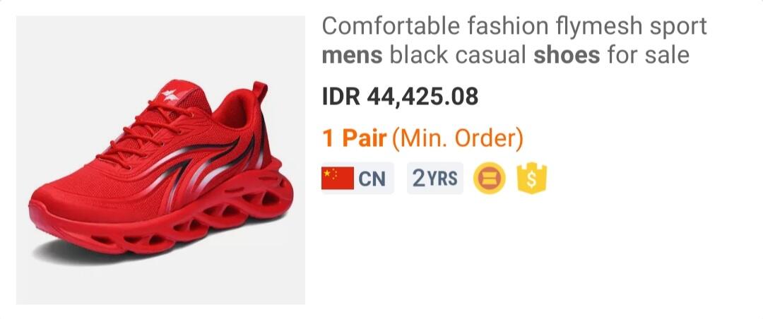 Kerjasama sepatu import sistem bagi hasil 50-50