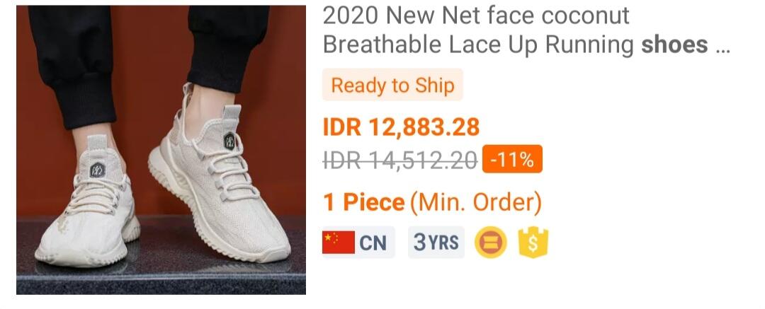 Kerjasama sepatu import sistem bagi hasil 50-50