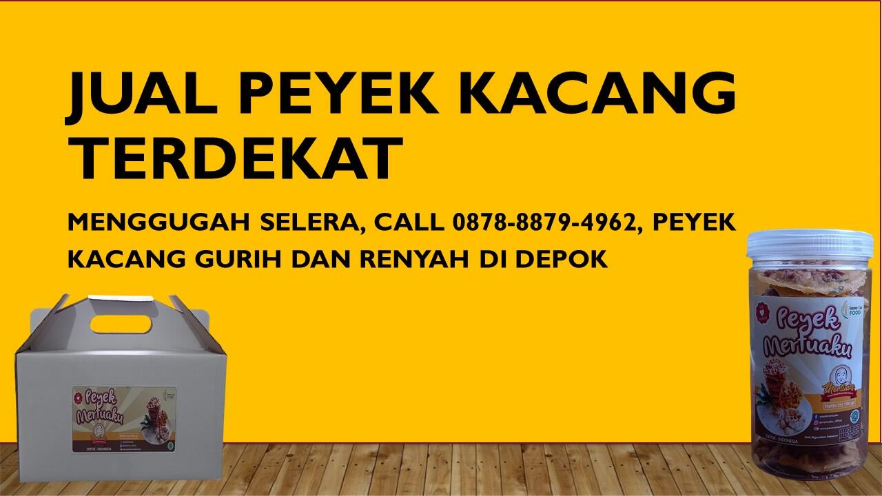 AMAN TANPA BAHAN PENGAWET, Call 0878-8879-4962, Peyek Kacang Enak Dan Renyah