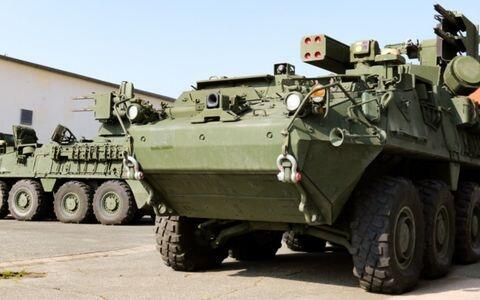 First M-SHORAD Stryker Vehicle Testing With U.S. Army Unit