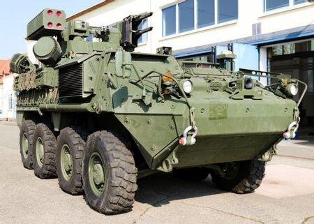 First M-SHORAD Stryker Vehicle Testing With U.S. Army Unit
