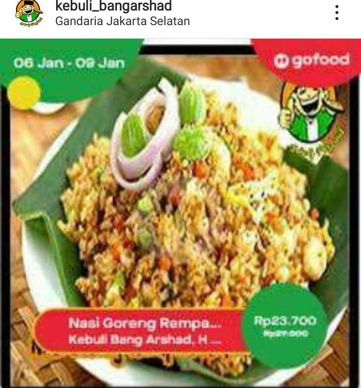 Nasi Kebuli Ala Betawi Kebuli Bang_Arshad Pilihannya!