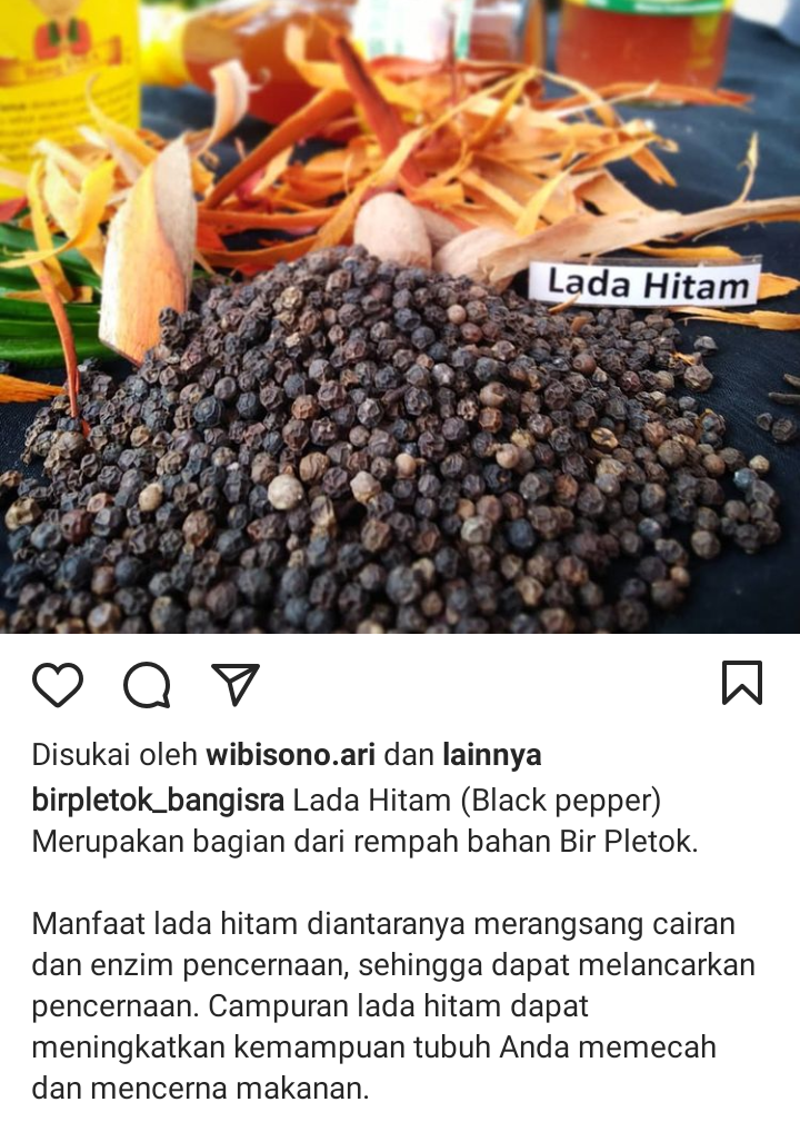 Bir Pletok Bang Isra Minuman Tradisional Betawi Kaya Akan Rempah Menyehatkan Jiwa!