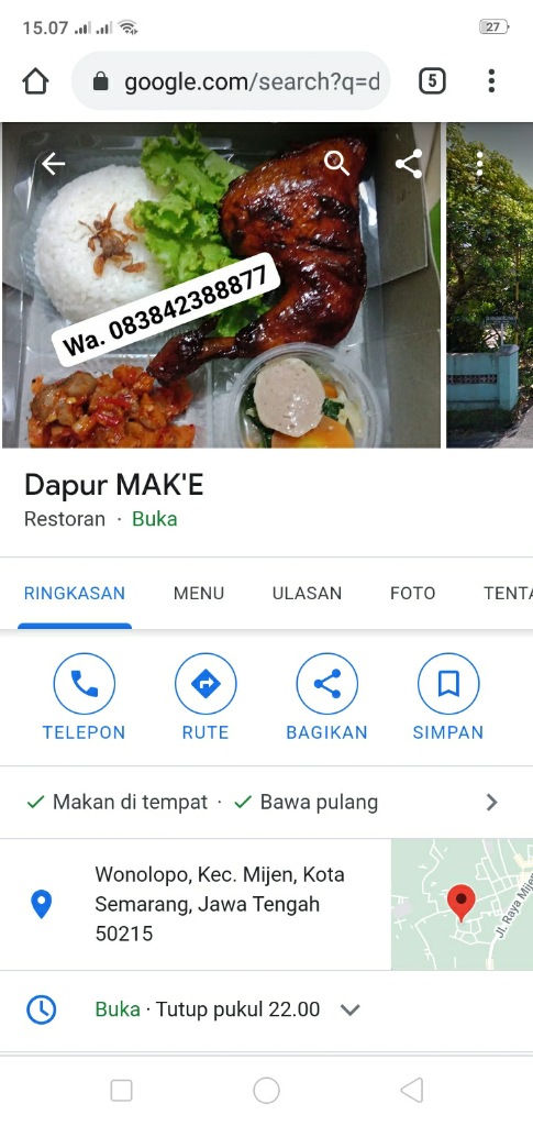 Dapur MAK, E Solusi Buat Wanita Yang Nggak Sempat dan Nggak Bisa Masak!