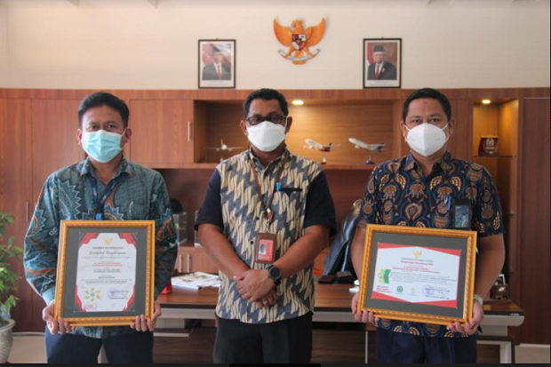 Bandara Sam Ratulangi Manado Raih Penghargaan Zero Accident