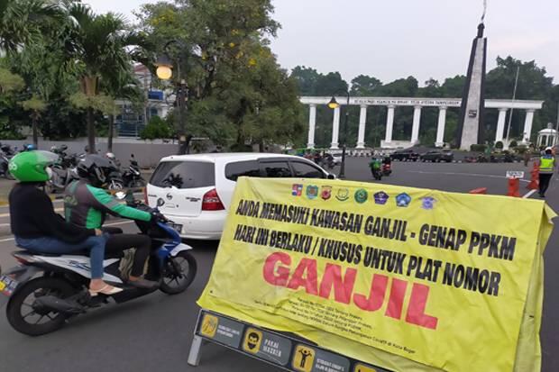 Ganjil Genap Akhir Pekan di Bogor, Puluhan Kendaraan Diputarbalik