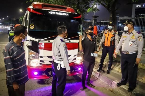 Kedapatan Angkut Pemudik dari Terminal Bayangan, Bus AKAP Ini Langsung Ditahan