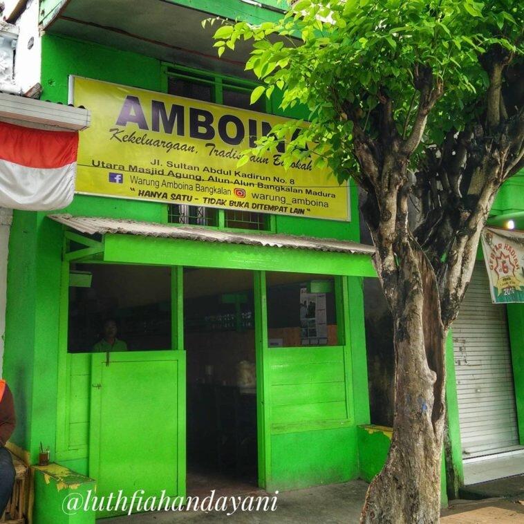 Warung Amboina, Sedia Nasi Petis Legendaris Khas Bangkalan