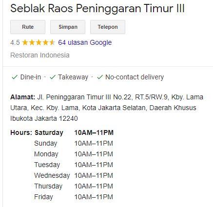 Seblak Raos, Pedas Maknyos Rasanya
