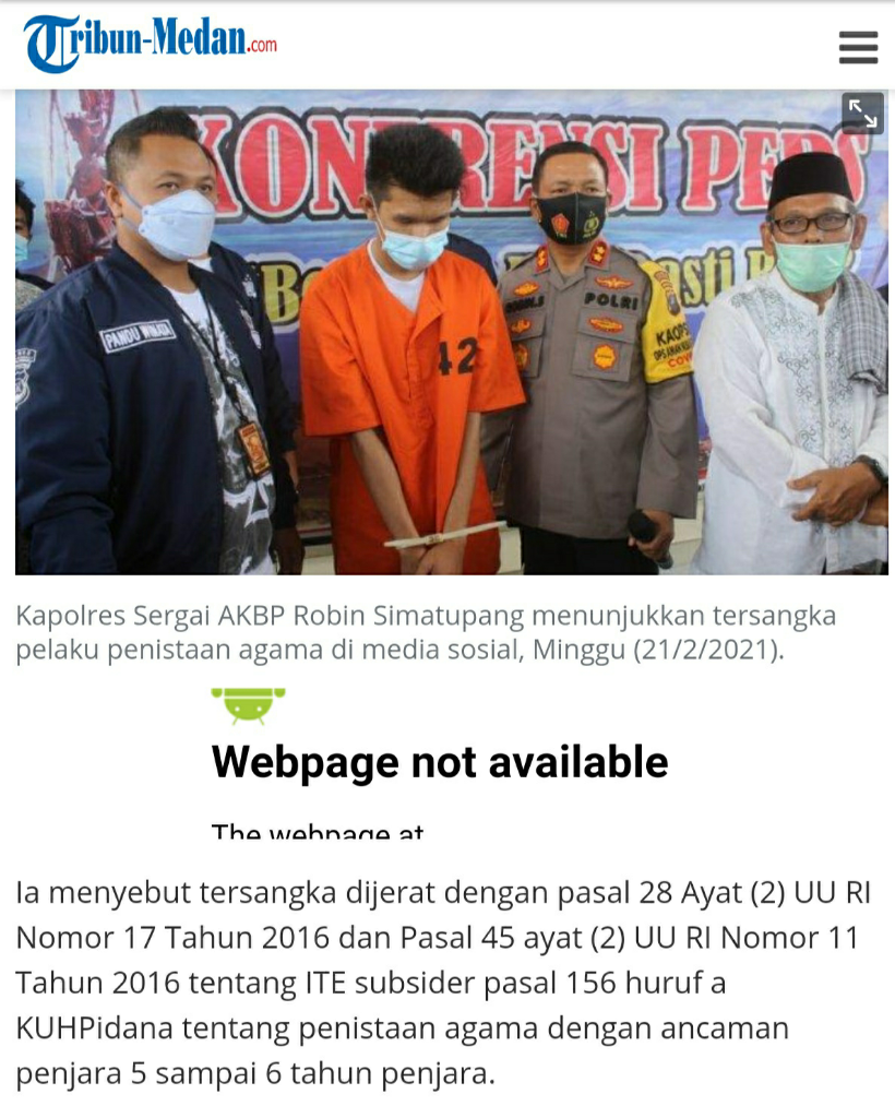 Soal Penistaan Agama, Orangtua Sun Go Kong Minta Maaf kepada Umat Muslim se-Indonesia