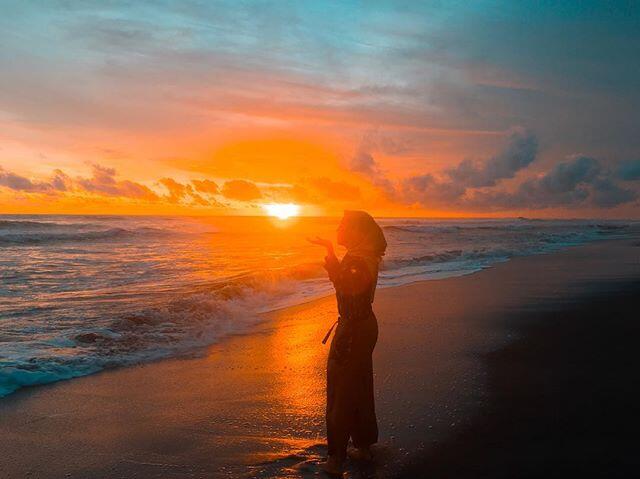 Pantai Muaro Lasak tempat Ngabuburit Asyik