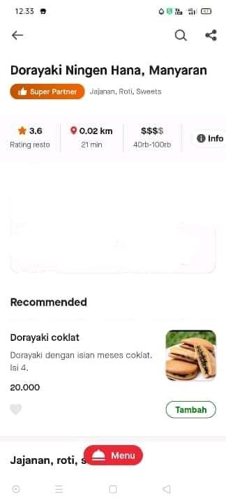Dorayaki Ningen Hana Semarang Punya