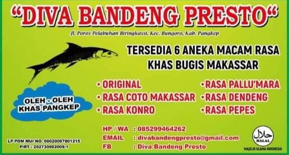 Bandeng Presto Oleh-Oleh Khas Pangkep Hanya di Diva Bandeng Presto