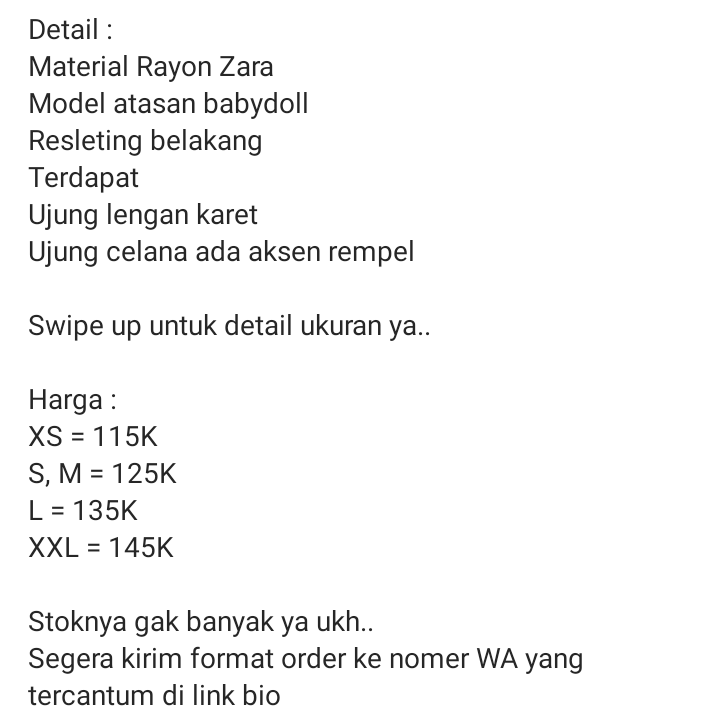 Hamraklambi Menyediakan Baju Lebaran Gansis, Kuy Kepoin!