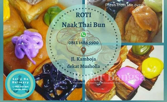 NAAK Thai Bun, Roti Bakar Thailand Yang Menggoda Selera!