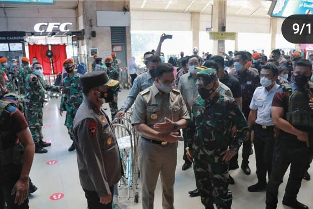 Jelang Lebaran, Anies Kerahkan 5.000 Petugas Gabungan ke Semua Pasar di Jakarta