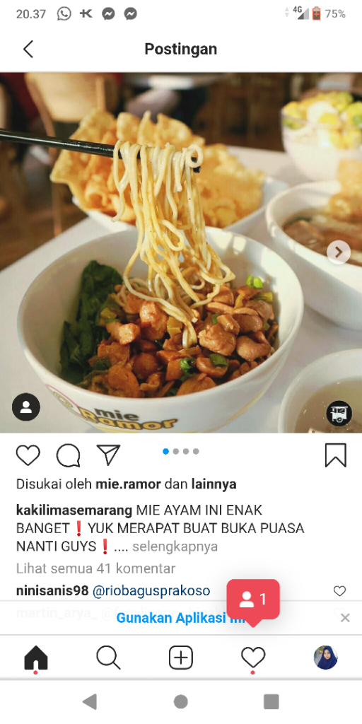 Mie Ramor Semarang, Tempat Kuliner Yang Enak Buat Nongkrong