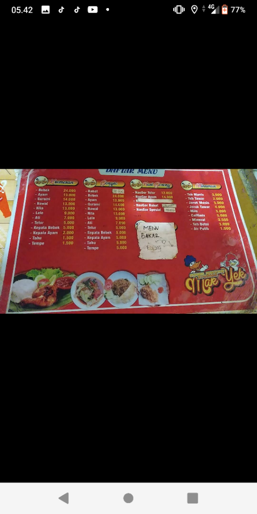 Kremesan Yang Bikin Ketagihan, Ternyata Ada Di Warung Makan Dua Enam Mak Yek Semarang