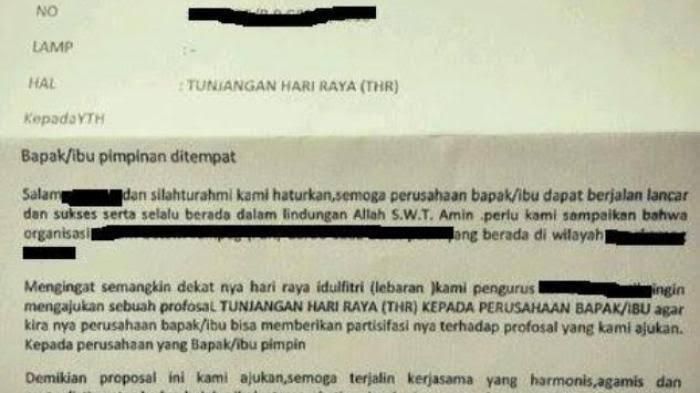 Surat Ormas Minta THR Bikin Resah, Tukang Cukur: Dikasih Kecil Nanti Ngamuk