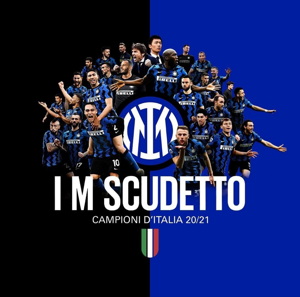 Resmi, Inter Milan Juara Serie A 2020/21