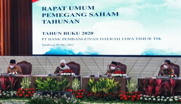 RUPS Bank Jatim Sepakati Pembagian Dividen Sebesar Rp733,5 Miliar