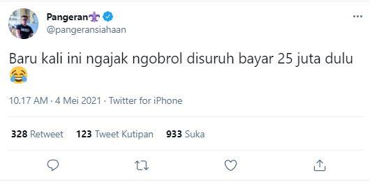 CJ Minta Uang 25 Juta??