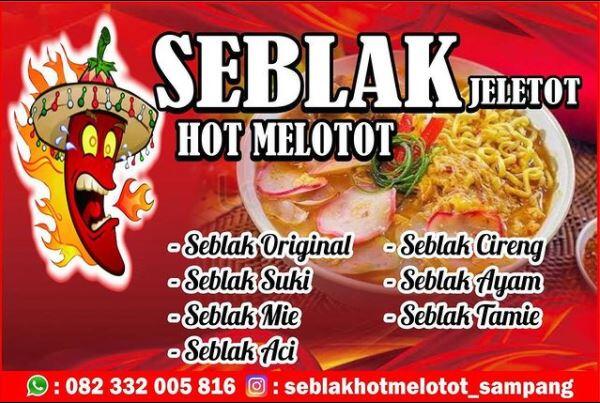 Seblak Hot Melotot - Usaha Kuliner di Kota Sampang