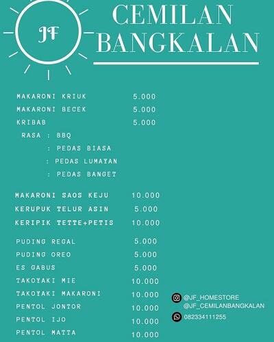 Yuk Kepoin Cemilan Murah di Area Kota Bangkalan, Wajib Dicoba!
