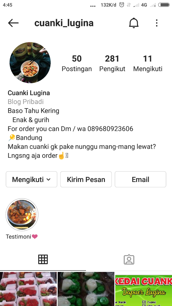 Cuankie Kering Lugina praktis, ekonomis dan higienis, Yuks coba !