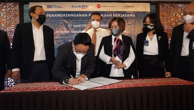 Genjot Pembiayaan Adhi City Sentul Gandeng Bank BTN