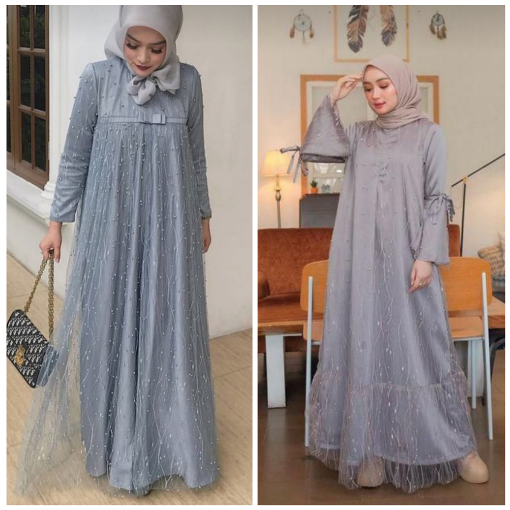 Rekomendasi Model Dan Jenis Dress Warna Abu-abu Untuk Lebaran, Cari Tau Yuk!