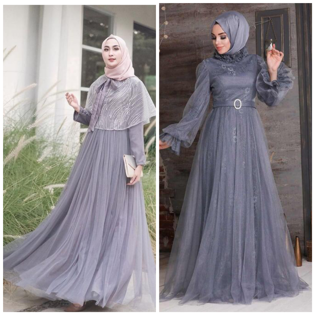 Rekomendasi Model Dan Jenis Dress Warna Abu-abu Untuk Lebaran, Cari Tau Yuk!