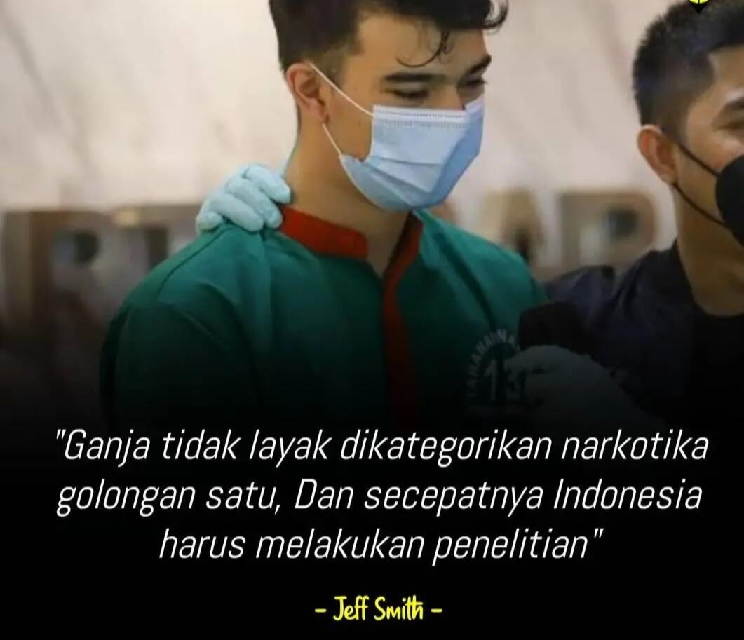 Hormat Aktivis untuk Jeff Smith, Jalan Terjal Legalisasi Ganja Medis