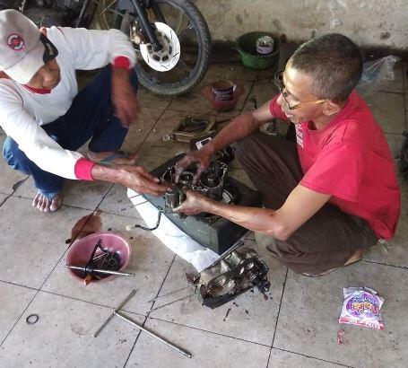 Bengkel Sederhana Motor Sampang