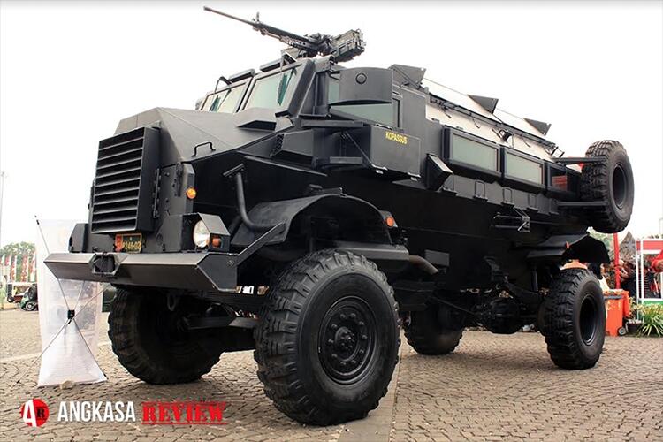 Casspir Mk3 - Kendaraan Taktis Kopassus yang Memiliki Tampang Sangar