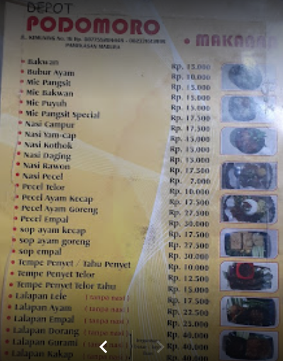 Bakwan Meluncur PODOMORO