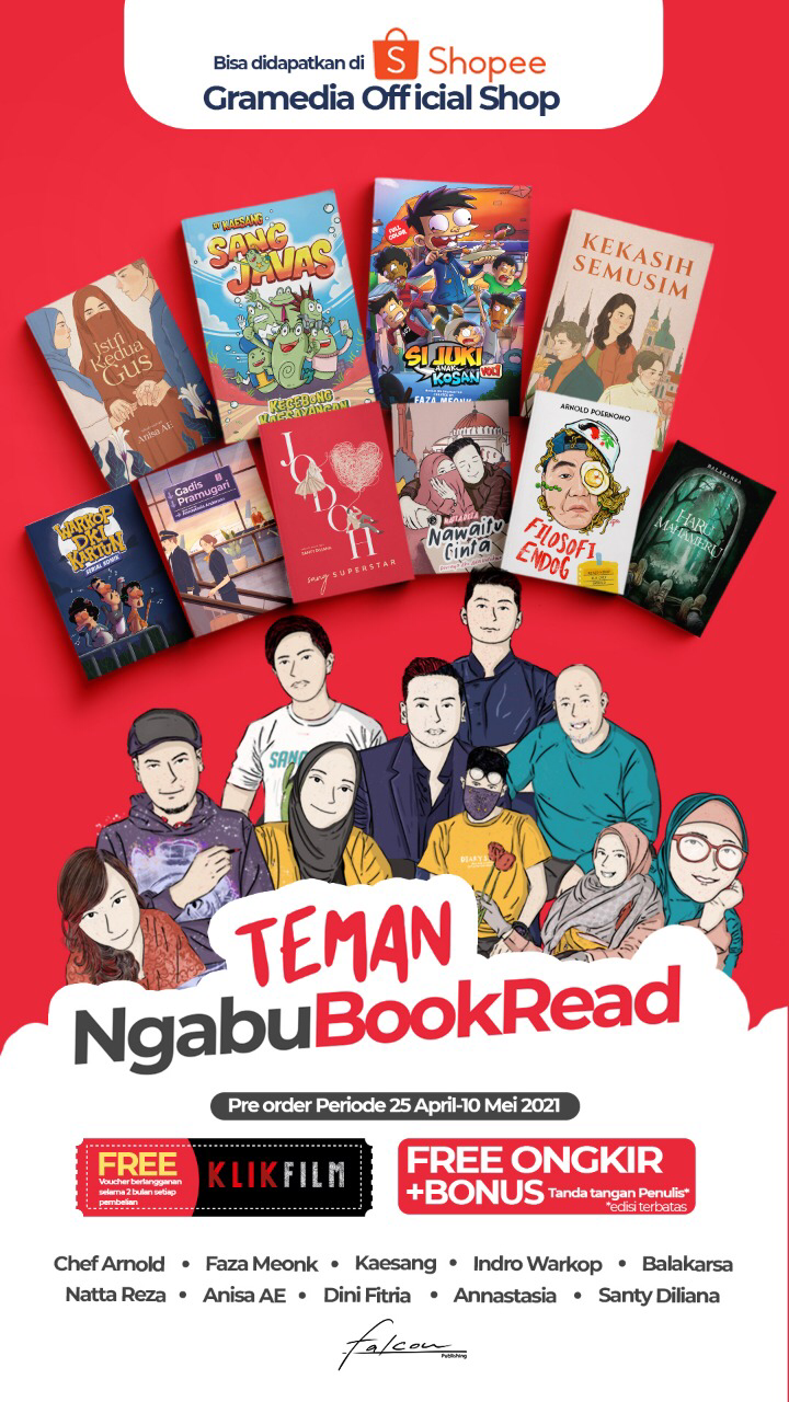Kaesang Pangarep dan Chef Arnold Rilis Komik dan Novel Jelang Idul Fitri 2021