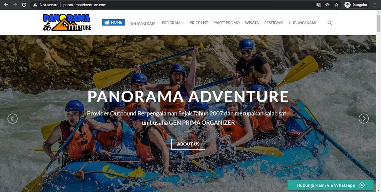 Rafting Seru Bareng Panorama Adventure