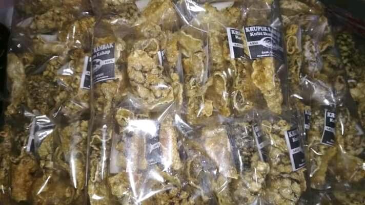 Kerupuk Kulit Ikan Kakap Semarang Punya