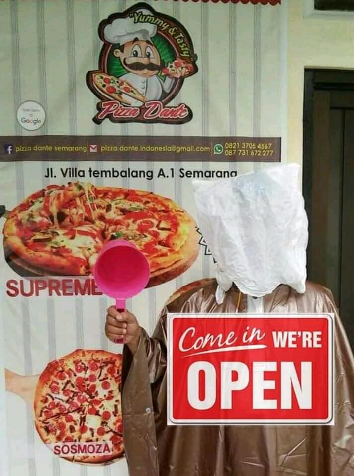 Pizza Dante Semarang Kalau Nggak Enak, Nggak Usah Bayar