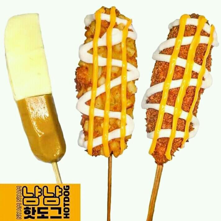 NyamNyam Hotdog Korean Street Food Di Tasikmalaya yang Enak Parah