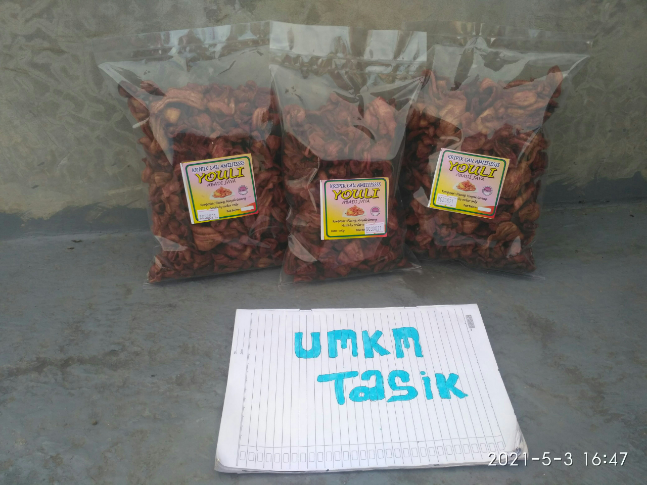 Sambal Kecombrang Vs Kripik Cau Amis, Usaha Yang Berawal Dari Keisengan Seorang Youli