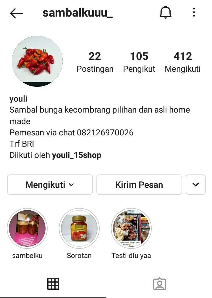 Sambal Kecombrang Vs Kripik Cau Amis, Usaha Yang Berawal Dari Keisengan Seorang Youli