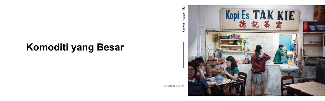 Kenapa kedai kopi baru bermunculan di setiap hari nya?