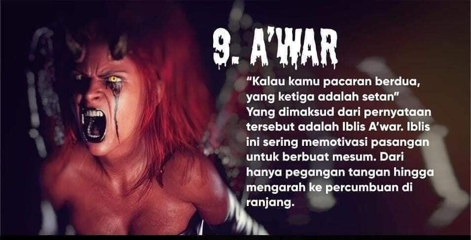 Nama nama setan dan fungsinya