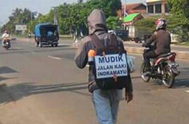 Ongkos Mahal, Pemudik Tetap Nekat Pulang Kampung Sampai Ada Yang Jalan Kaki